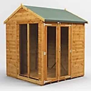 Power Garden Shed 66PASH Golden Brown 6x6