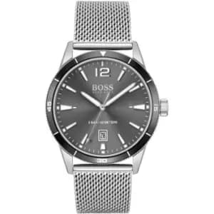 Mens BOSS Drifter Analog Grey Dial Watch