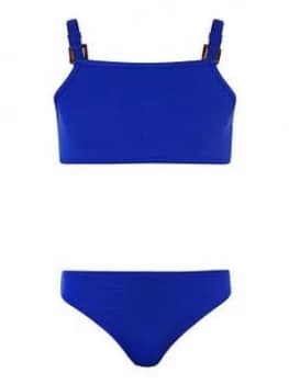 Monsoon Girls Storm Rhia Resin Bikini - Blue