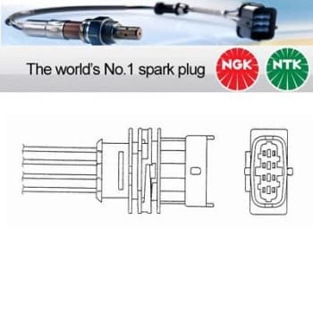 1x NGK NTK Oxygen O2 Lambda Sensor OZA660-EE10 OZA660EE10 (5695)