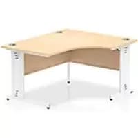 dynamic Right-hand Desk Impulse ICDRW14WMPE Maple 1400 mm x 800 mm x 730 mm
