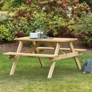 Anchor Fast FSC Milldale 4 Seater Picnic Bench FSC