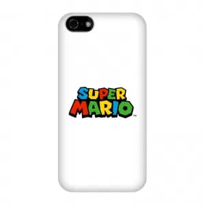 Nintendo Super Mario Colour Logo Phone Case - iPhone 5C - Tough Case - Gloss