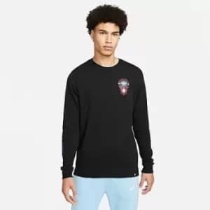 Mens Nike England Soccer Graphic Long-Sleeve T-Shirt