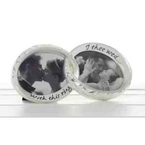 With This Ring Double Frame