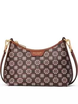 Kate Spade New York Spade Flower Monogram Cross-Body Bag - Black Multi