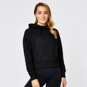 USA Pro Crop OTH Hoodie Ladies - Black