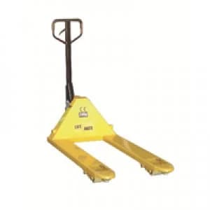 Slingsby Quick Lift Pallet Truck 680x1200mm 2.5 Tonne Capacity Yellow 388960