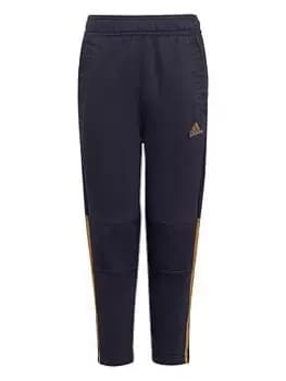adidas Tiro 7/8 Tracksuit Bottoms, Blue, Size 15-16 Years