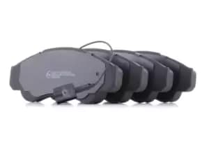 RIDEX Brake pad set Front Axle 402B0711 Brake pads,Brake pad set, disc brake FIAT,PEUGEOT,CITROEN,Ducato Kastenwagen (250_, 290_)