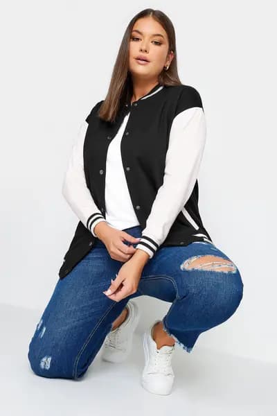 Yours Bomber Jacket Black