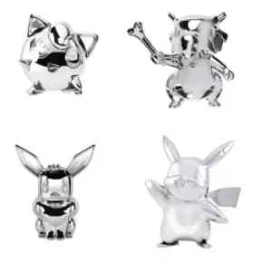 Pokémon 25th anniversary Select Battle Mini figures Silver Version Set B 7cm Assortment (6)