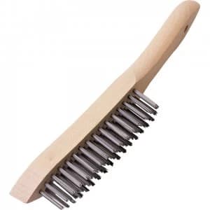Draper Heavy Duty Wire Scratch Brush 4 Rows
