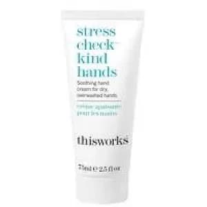 thisworks Body Stress Check Kind Hands Soothing Hand Cream 75ml