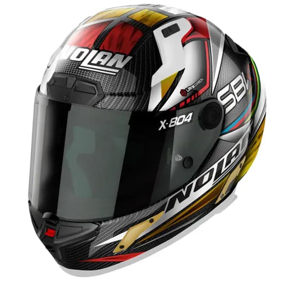 Nolan X-804 RS Ultra Carbon SBK 023 Full Face Helmet Size XL