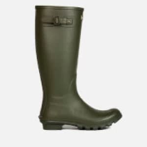 Barbour Mens Bede Classic Wellies - Olive - UK 7