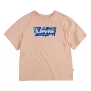 Levis Levis Oversized Graphic T-Shirt Junior Girls - Pink