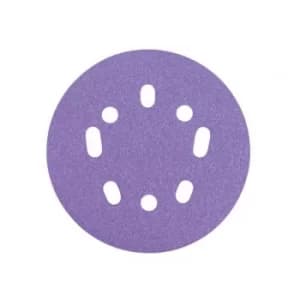 Trend Zirconium Orbital Sanding Disc 125mm x 40G (Pack 10)