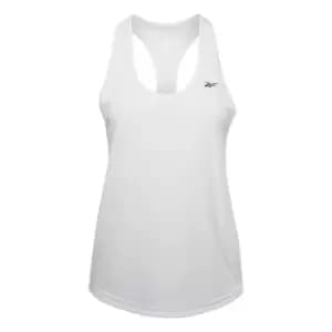 Reebok Workout Ready Mesh Back Tank Top Womens - White