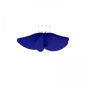 Piano Scales acoustic suspended ceiling raft in dark blue 1200 x