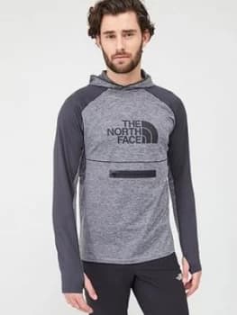The North Face Varuna Overhead Hoodie - Medium Grey Heather