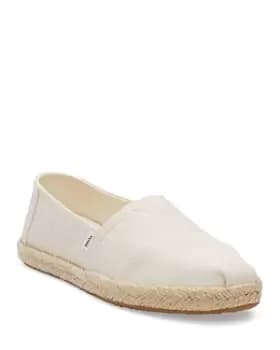 Toms Womens Recycled Cotton Alpargata Rope Espadrilles