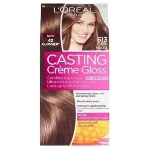 Casting Creme 613 Iced Mocha Brown Semi Permanent Hair Dye Brunette