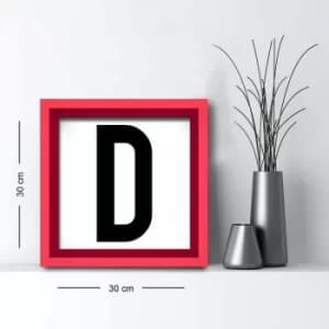 3030AHS-077k Multicolor Decorative Framed MDF Painting