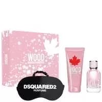 DSquared2 Wood Pour Femme Gift Set 50ml Eau de Toilette + 100ml Shower Gel + Night Mask
