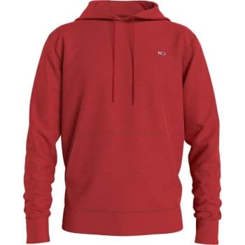 Tommy Jeans Regular Fleece Hoodie - Deep Crimson