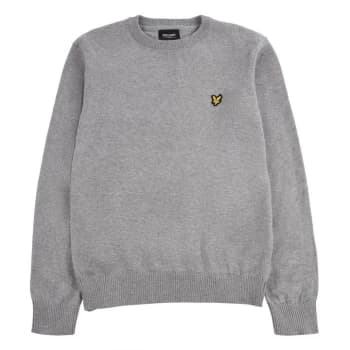 Lyle and Scott Lyle And Scott Crew Neck Jumper - Grey
