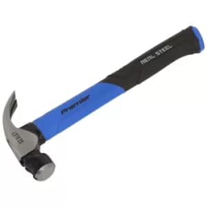 Sealey CLHG16 Claw Hammer with Fibreglass Shaft 16oz