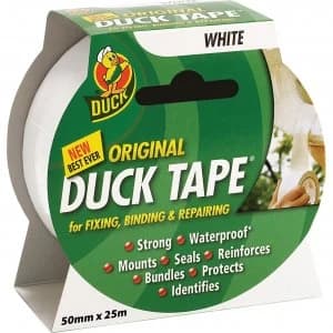 Shure Original Duck Tape White 50mm 50m