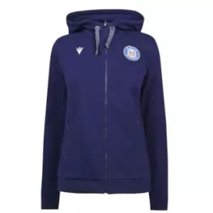 Macron Bath Hoodie Ladies - Blue