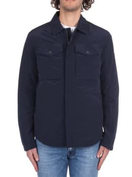 PAUL & SHARK Jackets Men Blue Poliestere/nylon