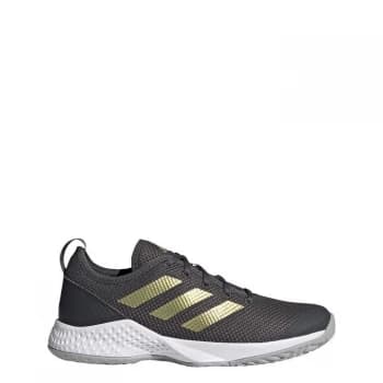 adidas APAC Halo Womens Multi-Court Tennis Shoes Womens - Grey Six / Gold Metallic / Clo