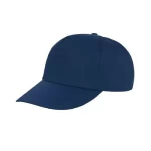 Result Unisex Core Houston 5 Panel Printers Baseball Cap (One Size) (Navy Blue)