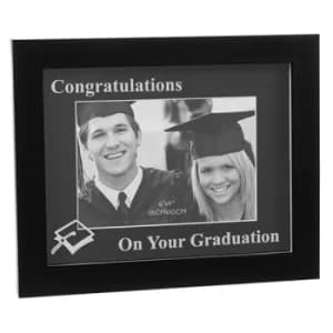Modern Black 6x4 Graduation Frame