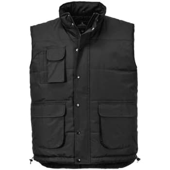 Portwest - S415BKRM - sz M Classic Bodywarmer - Black