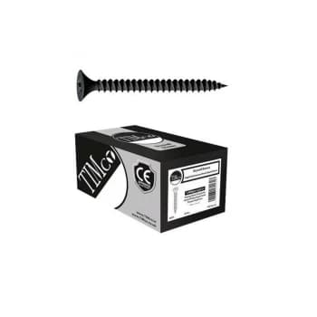 3.5 x 38mm Drywall Fine Thread Black Screws Qty 1000 - Timco