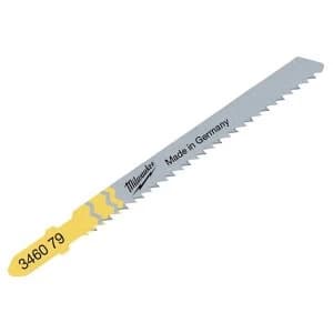 Milwaukee Power Tools Wood Jigsaw Blades Pack of 5 T101BR