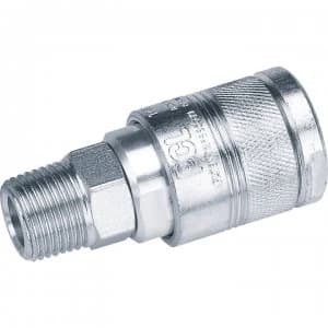 Draper PCL M100 Air Line Coupling Male Thread 1/2" Bsp Pack of 1