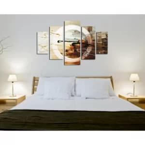 ST232 Multicolor Decorative MDF Painting (5 Pieces)