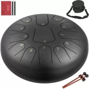 VEVOR Steel Tongue Drum Percussion Instrument 13 Notes 12" Handpan Gun-color