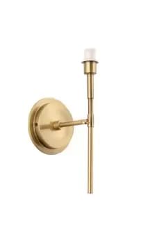 Rennes Fitting Only Wall Lamp Antique Brass Plate
