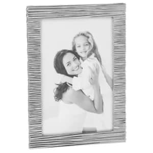 Modern Silver Lines Frame 5x7