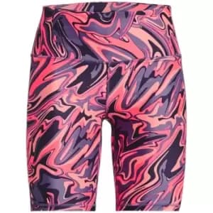 Under Armour Armour HeatGear Bike Shorts Womens - Pink