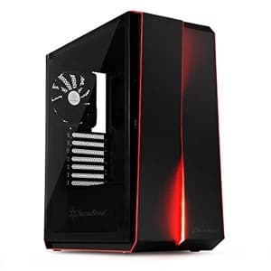 Silverstone Redline RL07 Midi Tower Gaming Case - Black Tempered Glass (SST-RL07B-G)