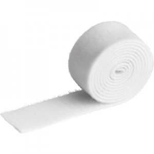 Durable Hook-and-loop cable tie CAVOLINE GRIP 30 503302 White 30 mm 1000 mm