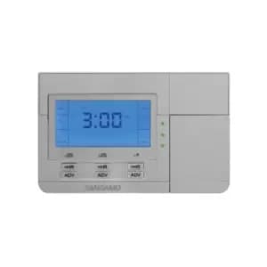 Sangamo Three Channel IP30 Digital Programmer Silver - CHPPR3S